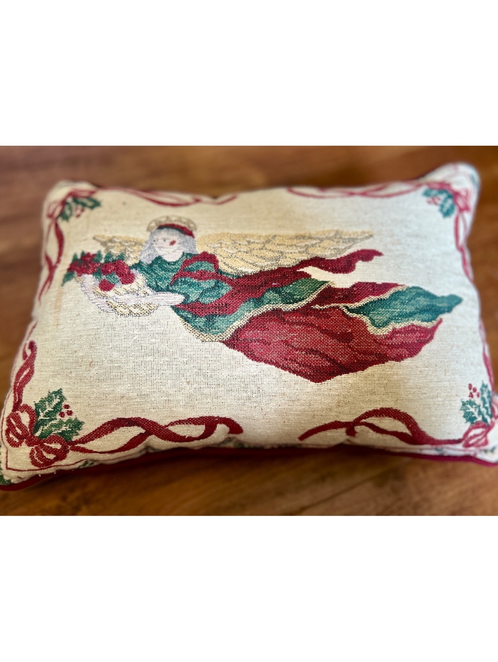 Riverdale Decorative Holiday Angel Pillow